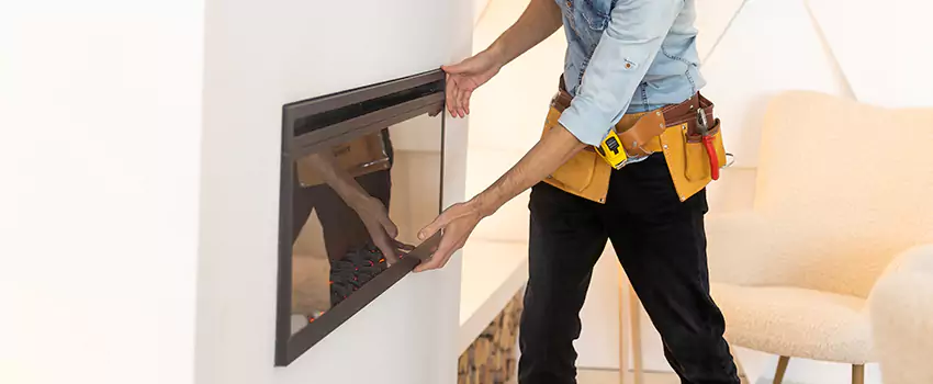 Metal Fireplace Installation in Seguin, Texas